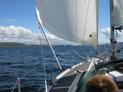 Looking south east into Loch Dunvegan.