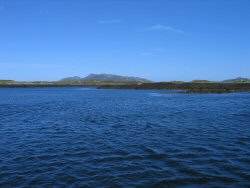 Loch Eport from sea level.